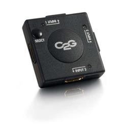 C2G 3-Port Compact HDMI Switch (40734)