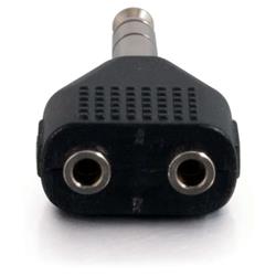 C2G 6.35mm to Dual 3.5mm Stereo Adapter (40643)