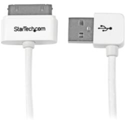 StarTech Apple Dock Connector to Right Angle USB Cable - 3 ft. (USB2ADC1MUR)