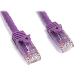 StarTech Purple Snagless Cat6 UTP Patch Cable - 10 ft. (N6PATCH10PL)