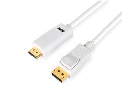 iCAN 28AWG DisplayPort to HDMI Cable, M/M, 6FT