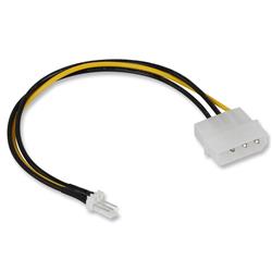 iCAN 4-pin Male to 3-pin Male Internal Computer Fan Power Cable(Open Box)