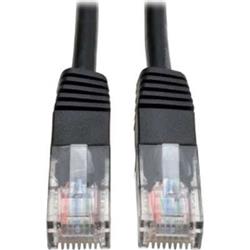 TRIPP LITE Cat5e UTP Patch Cable (Black) - 1 ft. (N002-001-BK)