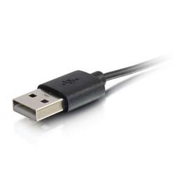 Cables To Go  1M USB A MALE TO LIGHTNING MALE SYNC AND CHARGING CABLE - BLACK (3.3FT) (35499)