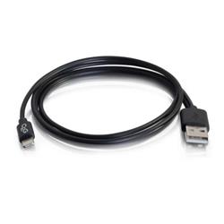 Cables To Go  1M USB A MALE TO LIGHTNING MALE SYNC AND CHARGING CABLE - BLACK (3.3FT) (35499)