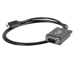 Cables to Go USB 2.0 USB-C TO DB9 SERIAL RS232 ADAPTER CABLE (TAA COMPLIANT) (29470)