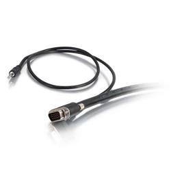 Cables to Go Select VGA + 3.5mm Stereo Audio A/V Cable M/M - 10ft - In-Wall CMG-Rated (50226)
