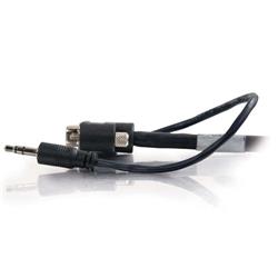 Cables to Go 15FT VGA + 3.5MM A/V CABLE WITH ROUNDED LOW PROFILE CONNECTORS M/M - PLENUM CMP-RATED (40175)