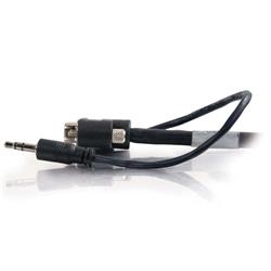 Cables to Go 50FT VGA + 3.5MM A/V CABLE WITH ROUNDED LOW PROFILE CONNECTORS M/M - PLENUM CMP-RATED (40178)