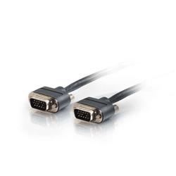 Cables to Go 35FT VGA MONITOR/PROJECTOR CABLE WITH ROUNDED LOW PROFILE CONNECTORS M/M - PLENUM CMP-RATED (40093)