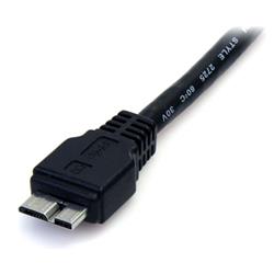 STARTECH Black SuperSpeed USB 3.0 Cable A to Micro B - M/M