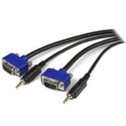 Startech Coax High Resolution Monitor VGA Cable w/ Audio - 6 ft. (MXTHQMM6A)