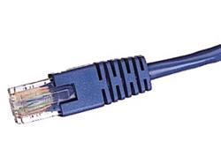 Tripp Lite Cat5e 350MHz Snagless Molded Cable(Blue) - 25 ft | N002-025-BL