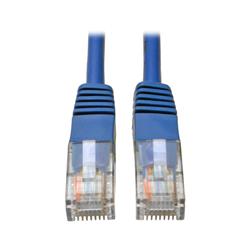 Tripp Lite Cat5e 350MHz Snagless Molded Cable(Blue) - 25 ft | N002-025-BL