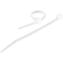 Cable To Go 7.5in Cable Ties Multipack (100 pack) - White (TAA Compliant) (43034)