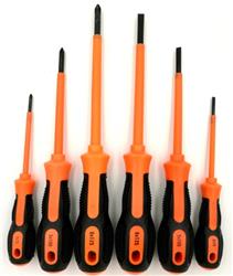 King'sdun KS-9919-6 6 Pieces 1000 V Electrician Dedicated Insulated Screwdriver Kit.