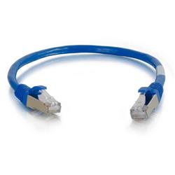 C2G CAT6 Snagless STP Cable- Blue 10ft