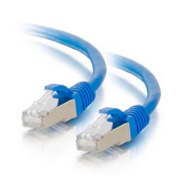 C2G CAT6 Snagless STP Cable- Blue 10ft