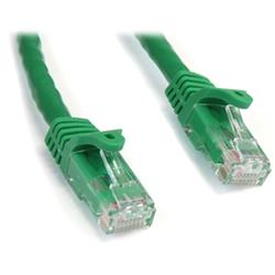 StarTech Snagless Cat6 UTP Patch Cable (Green) -10 ft.(N6PATCH10GN)