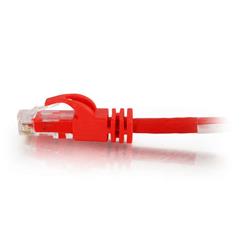 C2G Cat6 UTP Snagless Crossover Patch Cable Red - 25 ft. (27865)