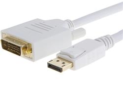 iCAN DisplayPort Male to DVI-D Male, Premium Video Cable, 3FT