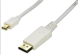 iCAN DisplayPort (M) to Mini DisplayPort (M) 32AWG Cable, Gold - 10ft(Open Box)