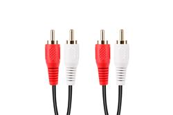 iCAN RCA 2xAudio Red/White Cable - 25 ft.