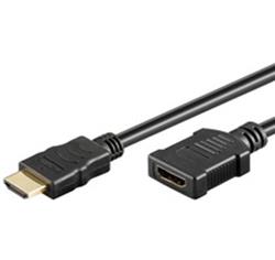 iCAN Premium HDMI 1.4 3D LAN Heavy Duty M/F Extension Cable, 3ft(Open Box)