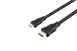 iCAN Mini HDMI  to HDMI, High Speed, M/M, 3D Ethernet 1.4, 10FT