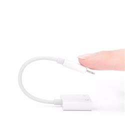 iPhone Dual Lightning Charge & Audio Adapter, White