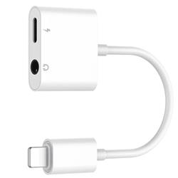 Lightning to 3.5mm Aux Headphone Jack Audio, White