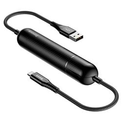 BASEUS Energy Two-in-one Lightning Cable w/ Power Bank, 1.2M, Black