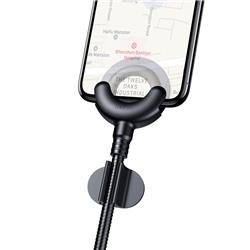 BASEUS O-type Car Mount Lightning Cable, 2.1A, 0.8M, Black(Open Box)