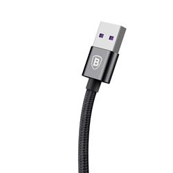 BASEUS Speed Type-C QC Cable For HUAWEI, 5A, QC3.0, 1M, Black