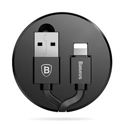 BASEUS Nouvelle ère câble Lightning télescopique, 2A, 0,9M, noir