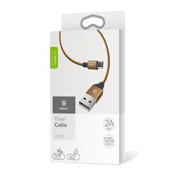 Baseus Yiven Cable For Micro USB, 2A, 1.5M, Coffee