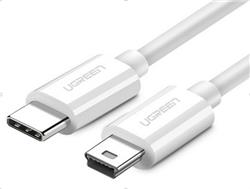 UGREEN US242 USB Type C to Mini USB Cable, 1.5M, White(Open Box)