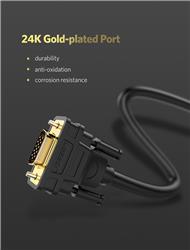 UGREEN DV102 DVI Male to VGA Male Cable, 3M, Black