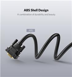 UGREEN DV102 DVI Male to VGA Male Cable, 3M, Black