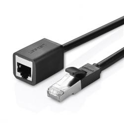UGREEN NW112 Câbles de prolongation Ethernet RJ45 FTP Cat 6 M/F, 1M Noir