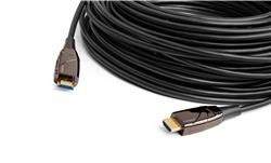 iCAN HDMI 2.0 Fiber Optic AOC Cable, 4K@60Hz, 18Gbps, 100 FT, Black