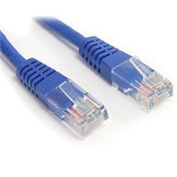 STARTECH Cat5e Molded UTP RJ-45 Patch Cable Blue - 100ft