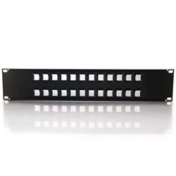 Cables To Go 24-Port Blank Keystone/Multimedia Patch Panel (03859)