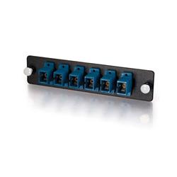 Cable To Go 6-Strand, SC, PB Insert, Multimode/Single-Mode, Blue Adapter Panel (31110)