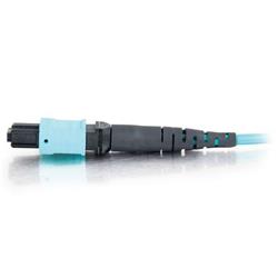 Cables To Go MTP® Compatible MPO to MPO Fiber Array Cable Type A OM4 plenum rated - 15m (31309)