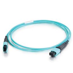 Cables To Go MTP® Compatible MPO to MPO Fiber Array Cable Type A OM4 plenum rated - 15m (31309)