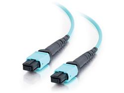 Cables To Go MTP® Compatible MPO to MPO Fiber Array Cable Type A OM4 plenum rated - 15m (31309)