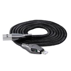 BENKS Lightning Cable, 3A Super Fast Charging/Data Sync, 1.2M, Black