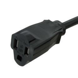 Startech 14 AWG Power Cord Extension - NEMA 5-15R to NEMA 5-15P - 6ft (PAC101146)