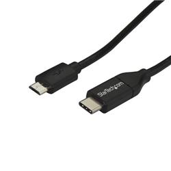 Startech USB-C to Micro-B Cable - M/M - 2 m (6 ft.) - USB 2.0 (USB2CUB2M)